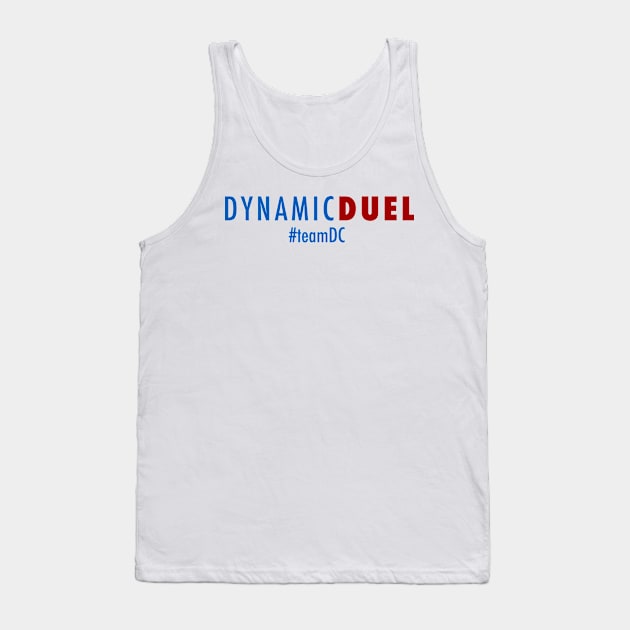 Dynamic Duel #TeamMarvel (color logo) Tank Top by Dynamic Duel